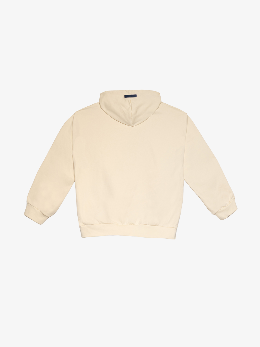 ALPHONS HOODIE - CREAM